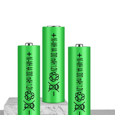 China Rechargeable Video Game Player NI-MH Battery AA 100mAh/200mAh/300mA 1.2V Rechargeable Battery For Machine Tools Home Appliances Consumer Electronics for sale