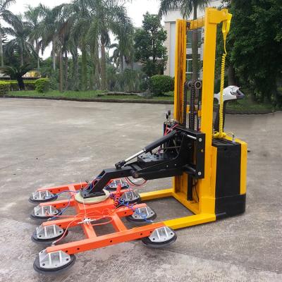 China Building Material Shops Factory Direct Sale Stained Glass Handling Suction Forklift Glass Lifter for sale