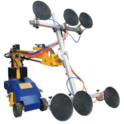 China Building Material Shops Safe And Reliable Glass Vacuum Push Trolley Robot Equipment With Suction Cup for sale