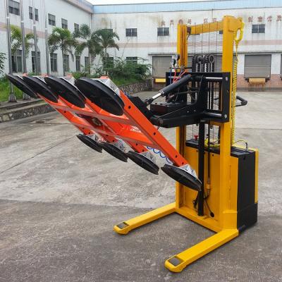 China Building Material Shops Maintenance Glass Handling Equipment Single Forklift Vacuum Pusher for sale