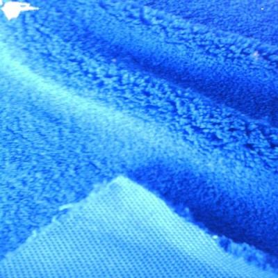 China Microfiber Sustainable Cleaning Cloth Side Coral Fleece For Mop Towel Wash Towel Car Wash In Roll for sale