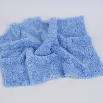 China Wholesale QUICK DRY Double Sides Microfiber Terry Towel Car Wash Towel Cloth Knitting Roll for sale