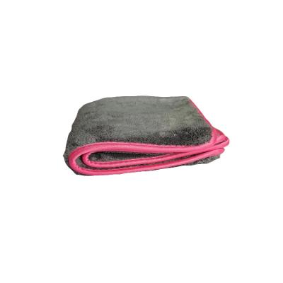 China High Quality Super Thick Coral Plush Fleece Microfiber Car Detailing Towel Quick Dry Car Detailing Towel for sale