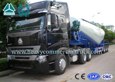 China High Efficiency Tri-axle V Shape Cement Bulker Trailer With Mechanical Suspension for sale