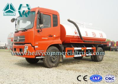 China Sinotruk Stainless Steel Sewer Suction Truck For Water Pit / Sewer for sale