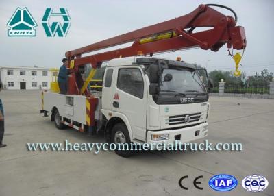 China Electro Hydraulic Electric Aerial Platform Truck With Lifting Boom 14M - 16M for sale