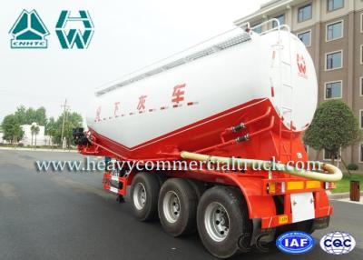 China 45CBM 60 OEM van de Cement Bulkton aanhangwagen met de Opschorting van de Bladlente Te koop