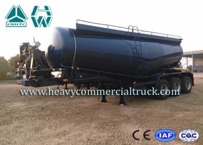 China 30 Tons High Safety Bulk Cement Tank Semi Trailer 58000L Low Density for sale