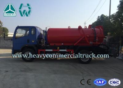 China Environmental Protection Fecal Suction Truck High Pressure Cleaner 4 x 2 for sale