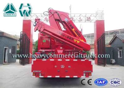 China Red ISUZU Rescue Fire Fighting Truck For Oil Jetty , Fire Service Vehicles for sale