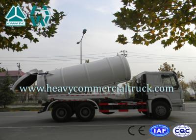 China High Efficiency Sewer Cleaning Truck  , Septic Tank Pumping Truck 8 CBM -12 CBM for sale