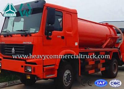 China Sewer Cleaning Sewage Suction Trucks With Hydraulic Control System for sale