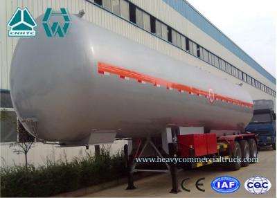 China Customized Logo Diesel Fuel Lpg Tank Trailer 200,000 Liters , Round Shape for sale