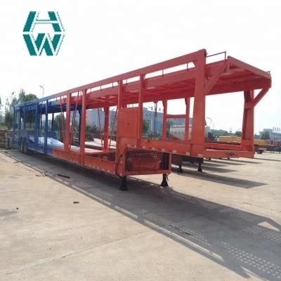 China 12 Vehicle Large Capacity Car Carrier Semi Trailer Overall Skeletal Structure for sale