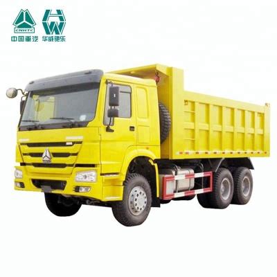 China Multi Color 16 Cubic Meter Mine Dump Truck / 10 Wheel HOWO 6x4 Dump Truck for sale