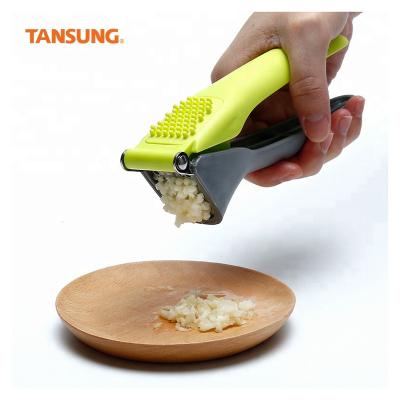 China Cocina Wholesale Alat Dapur Household Kitchenware Kitchenware Viable Accessories Instrument Plastic Cocina Garlic Press for sale