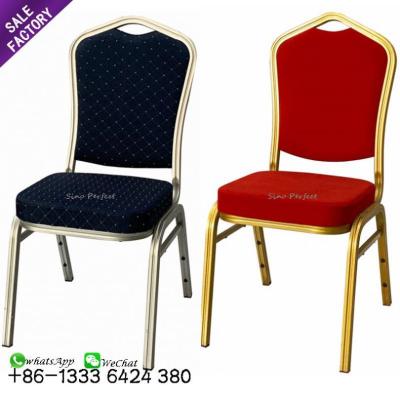 China Foshan Contemporary Factory Wholesale Cheap Stackable Steel Wedding Banquet Dining Chair For Sale for sale