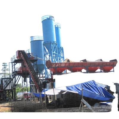 China Construction Projects 60cbm/H Capacity Central Prepared With Concrete Batching Belt Conveyor Plant Plant Best Price for sale