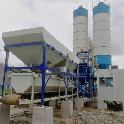 China Construction Industry Engineering Construction Equipment Central Mixing - Cement Mix Batching Plant (HZS25) - Concrete JS500 for sale