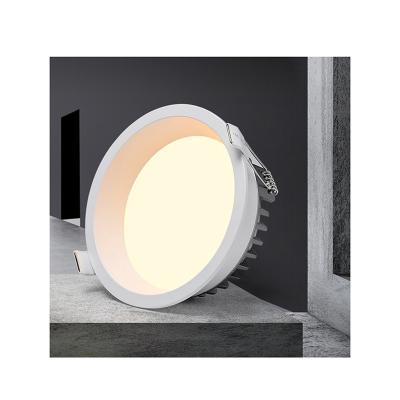 China New Developed Aluminum LED Highlight and Dimmable Durable of Highlight Recessed Ceiling Single/Double Head Recessed Led Strip Downlight for sale