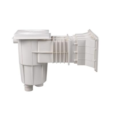 China White Wide Mouth Wide Mouth Swimming Pool Spa Wall Skimmer Filter for sale