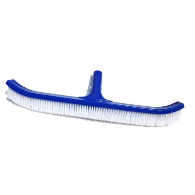 China Heavy duty high quality stainless steel/plastic swimming pool cleaning brush for sale