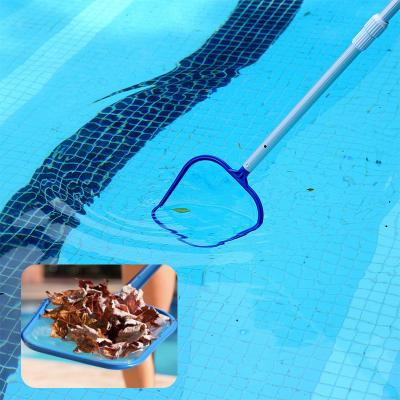 China Durable Hot Tub Pool Skimmer Net Leaf Rake Pool Accessories Clear Pool Skimmer for sale