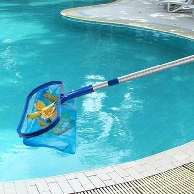 China Durable Easy Install To Reinforce Pool Cleaning Equipment Leaf Rake Skimmer for sale