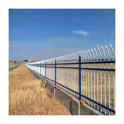 China Easily Assembled High quality outdoor zinc steel picket pool fence panel zinc steel fence system no rust fence for home garden for sale