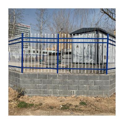 China Easily Assembled Durable and cheap zinc steel fence / Steel picket fence for sale garden zinc steel fence for sale