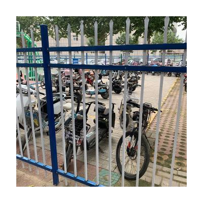 China Easily Assembled Heavy duty wrought iron fence panel beautiful steel fence zinc steel fence panel for garden gate for sale