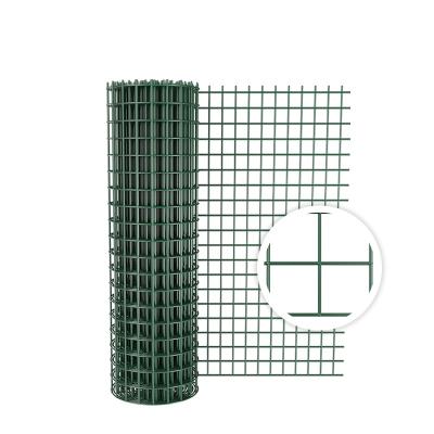 China Fence PVC Coated Holland Wire Mesh Price Welded Wire Mesh Fence Plastic Coated Iron Wire Square for sale