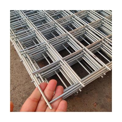 China Long Lasting 6 gauge Hot Dipped Galvanized Electro Galvanized Welded Wire Mesh Panel for sale