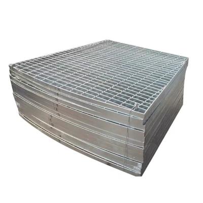 China Outdoor Industrial steel grating plate high galvanized floor steel grating grill stainless steel grates drain for sale