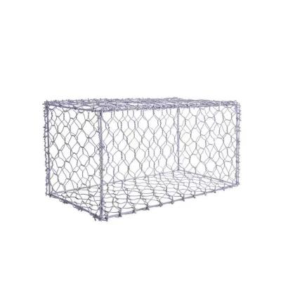 China Long Lasting hexagonal mesh galvanized galfan woven gabion wire mesh box basket for sale