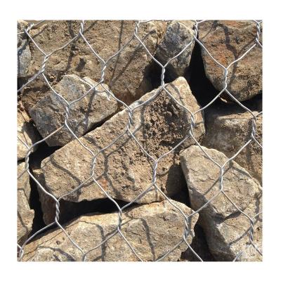 China Long Lasting Gabion baskets ZINC MATTRESS WIRE MESH hexagonal gabion box prices from china for sale