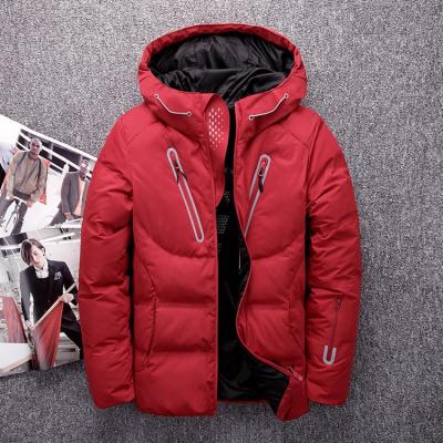 China Plus size 2019 new men's down jacket men's winter thick thin outdoor down jacket short section of youth for sale