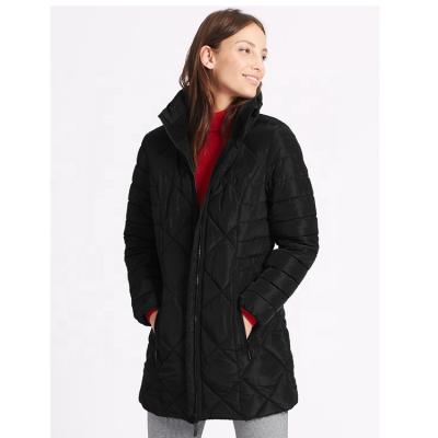 China Professional Supplier Anti Shrink Down Quilted Jacket For Women For Winter for sale