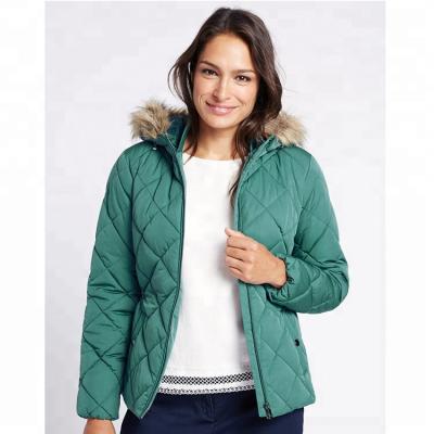 China Factory Price Women's China Anti-Shrink Flight Filler Quilted Jacket For Sale for sale