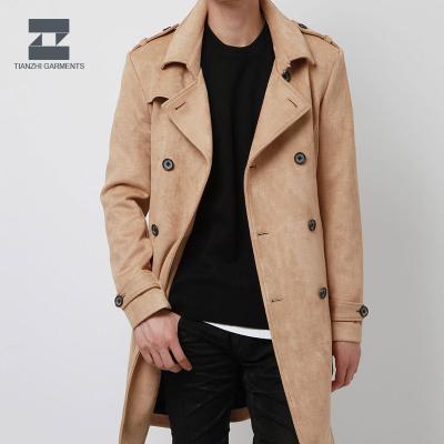 China New Korean Style Men's Anti-shrinkage High Quality Oversized Ditch Coat for sale