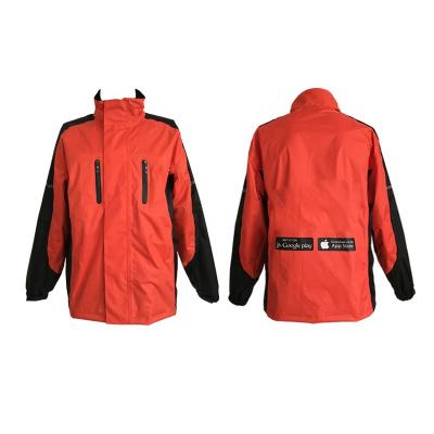 China Waterproof Windproof Urban Delivery Clothes Cycling Clothes Food Delivery Jacket for sale