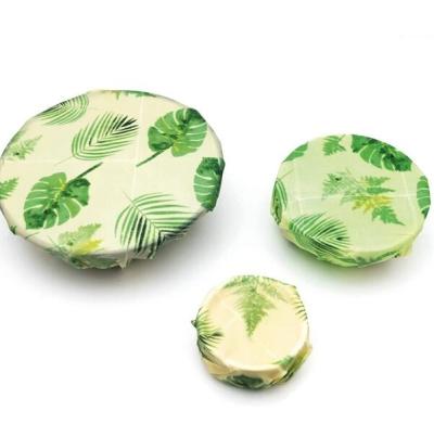 China Reusable Honey Food Wraps Paper Beeswax Sandwich Food Wrap Viable Storage Cloth for School Lunch Reusable for sale