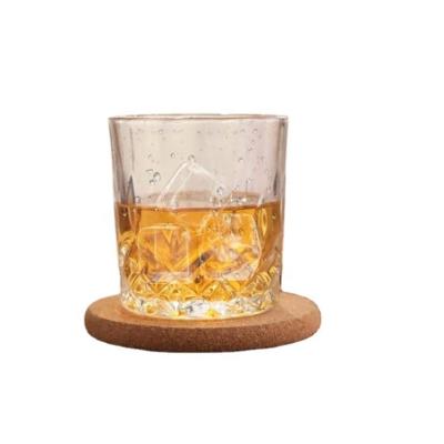 China Good Quality Promotional Factory Stocked Cheap Cork Coaster Circles Round Cork Pad for sale