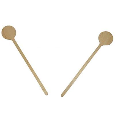 China Viable high quality branding logo hot stamp coffee wooden stirrers for coffee shop for sale