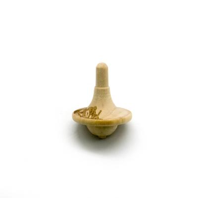 China Hottest Educational Kids Spinning Top Toy Anywhere New in Natural Wood for sale