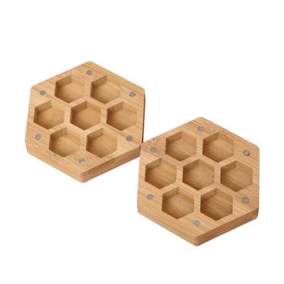 China China wholesale cheap dungeon and hexagon dice dragon wooden dice wooden case box accessory for sale