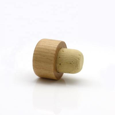 China China Custom Jars With Wooden Cork Stopper Cork Stopper Wine Stopper for sale