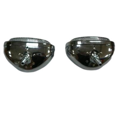 China FOG LAMP ASSEMBLY SET 63-71 FOR Mecedes-Benz W113/PORSCHE (SQUARE) (W/CLEAR LENS) (TAIWAN CLASSIC AUTO BODY PARTS) 1.33 for sale