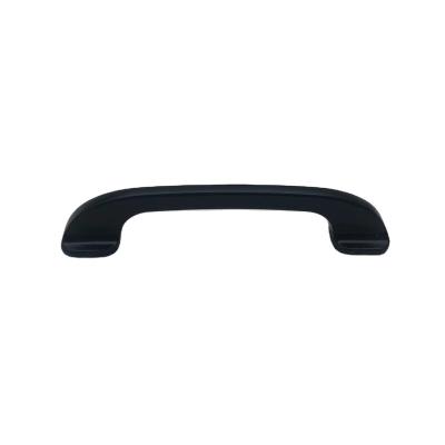 China Modern Cheap Aluminum Handle For Furniture Kitchen Drawer Cabinets Handle Modern Stylish Black for sale