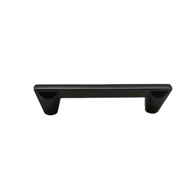 China Modern Premium High End Cabinet Handle Kitchen Drawer Bedroom Wardrobe Handle Zinc Alloy Nickel for sale